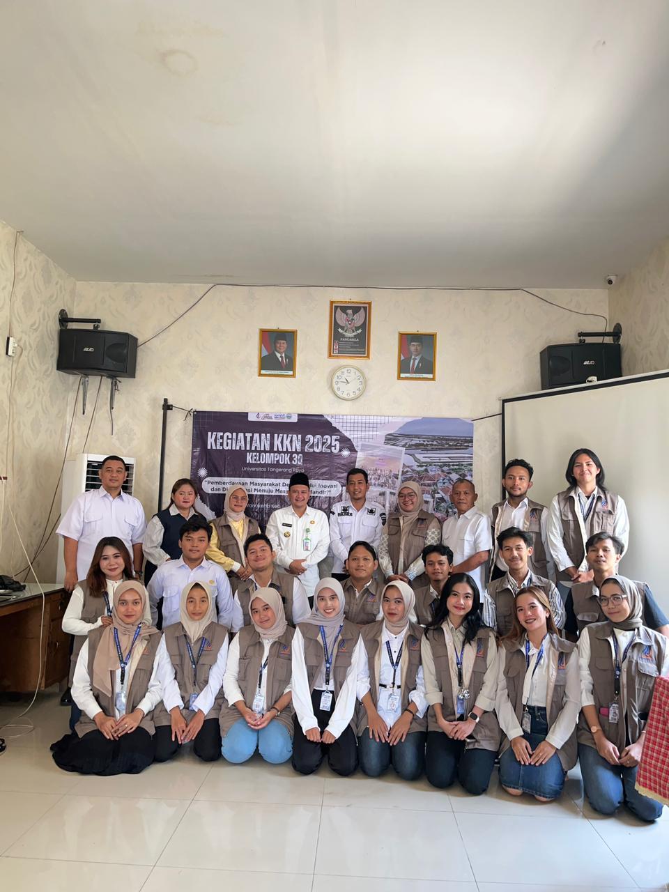 Penarikan Mahasiswa KKN kelompok 30 Desa Wanakarta